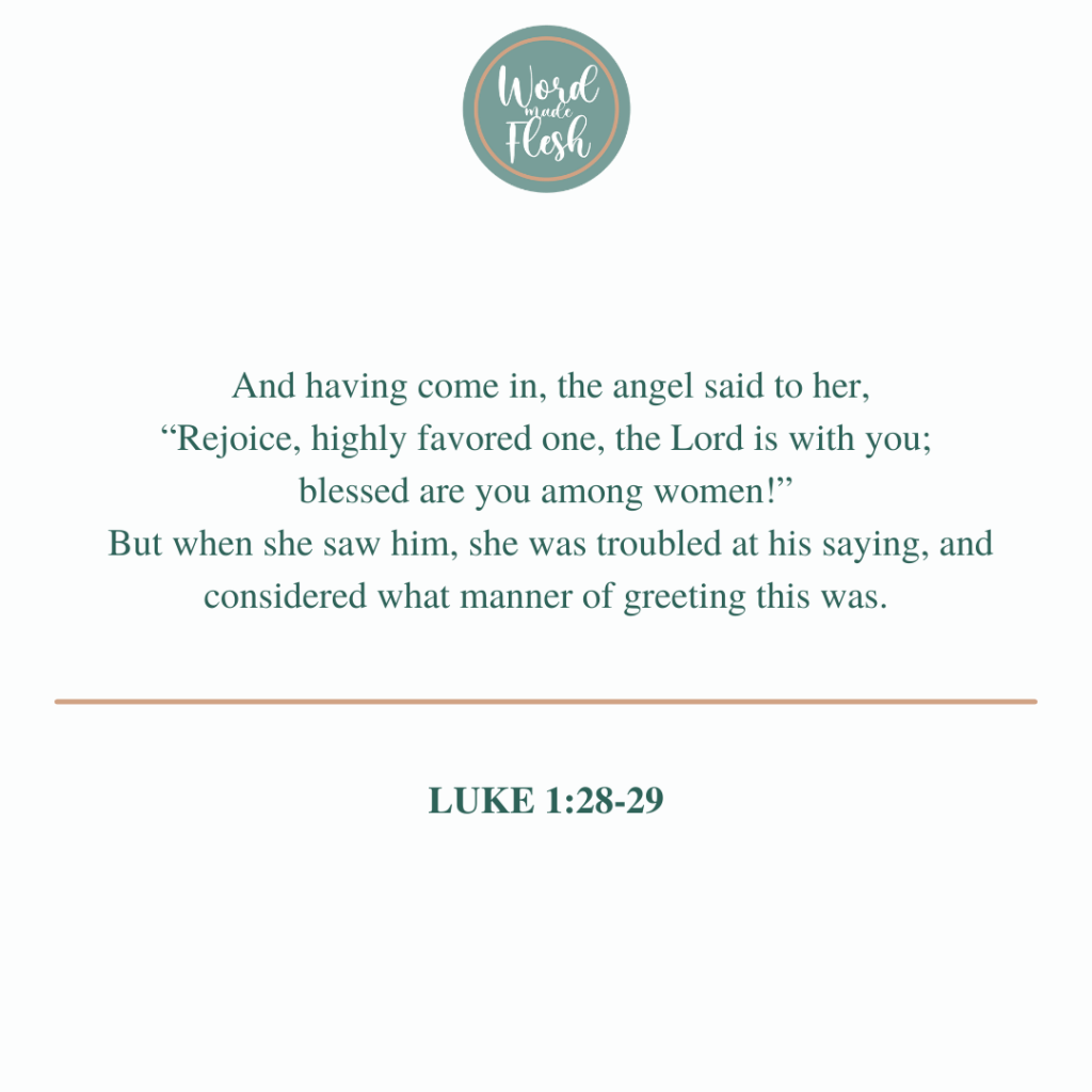 FAITH, FAVOR AND FEAR [LUKE&nbsp;1:26-29]